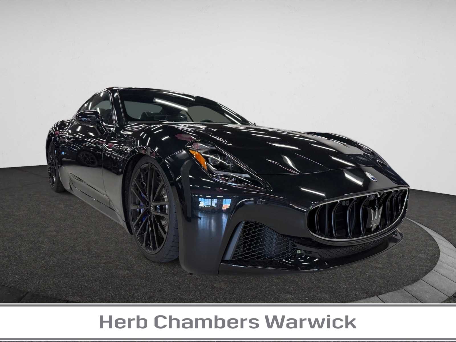 Black 2024 Maserati GranTurismo Modena AWD Coupe All-Wheel Drive Automatic