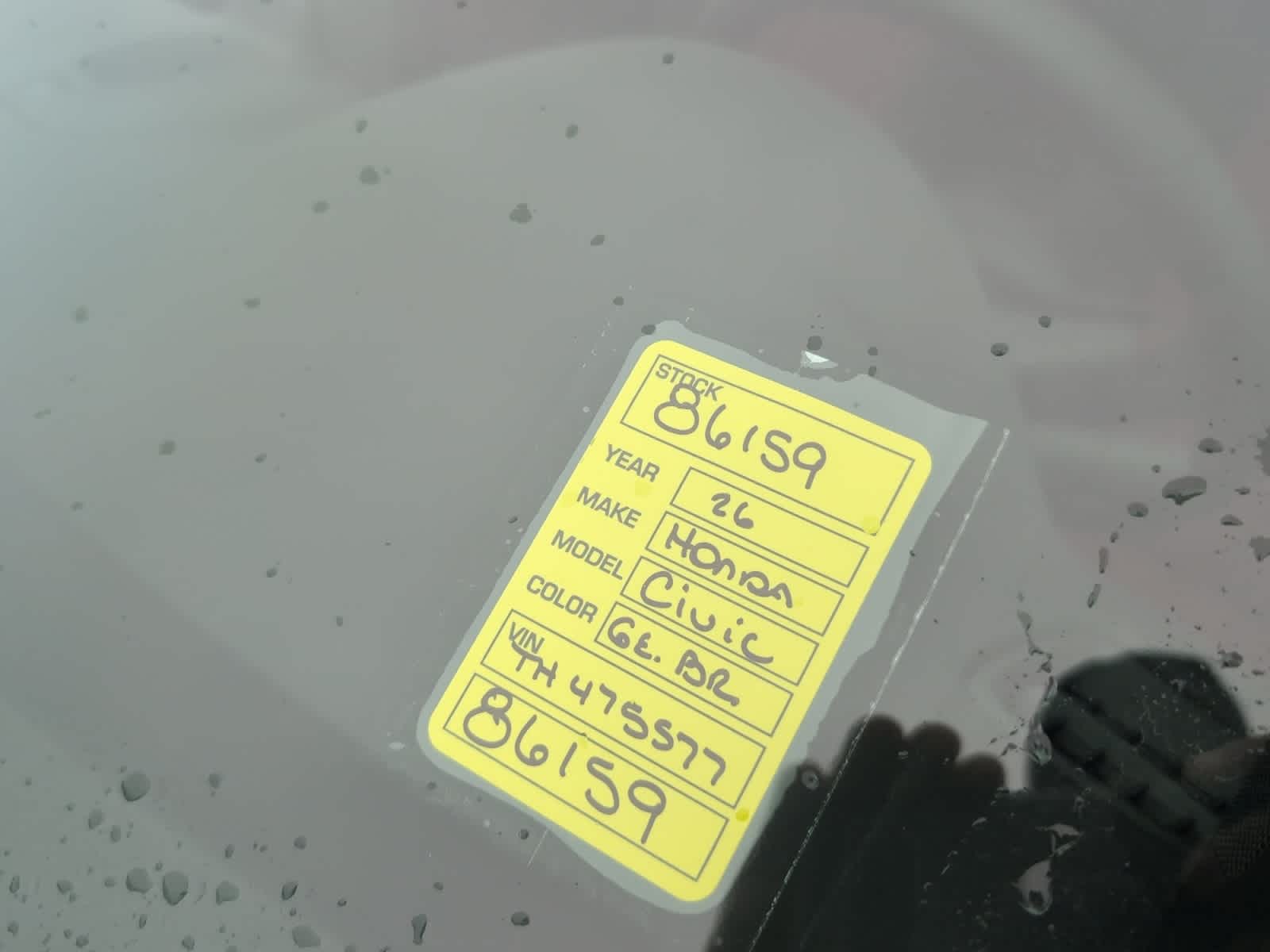 new 2026 Honda Civic Si car, priced at $33,145