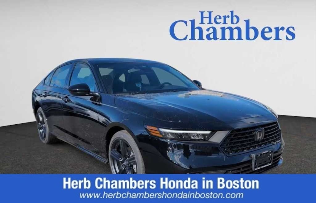 New 2025 Honda Accord Hybrid Sport-L Sedan