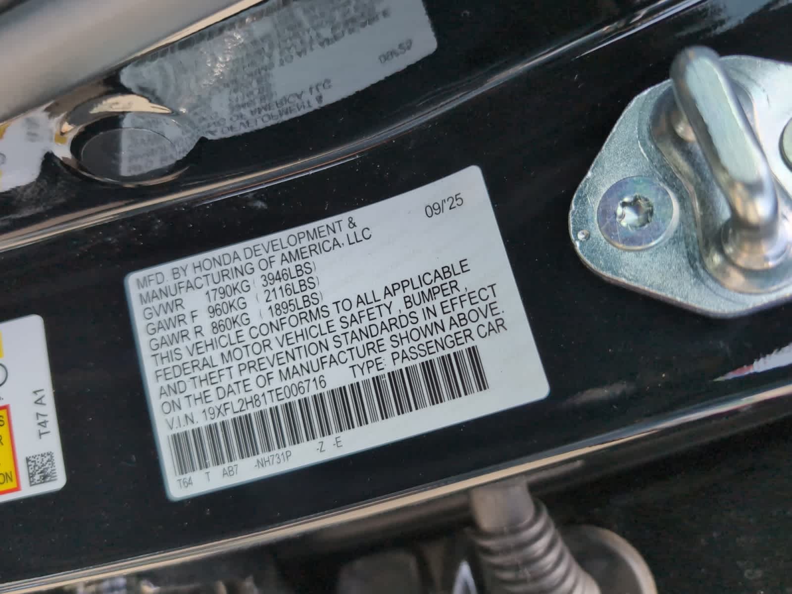 new 2026 Honda Civic car, priced at $28,990