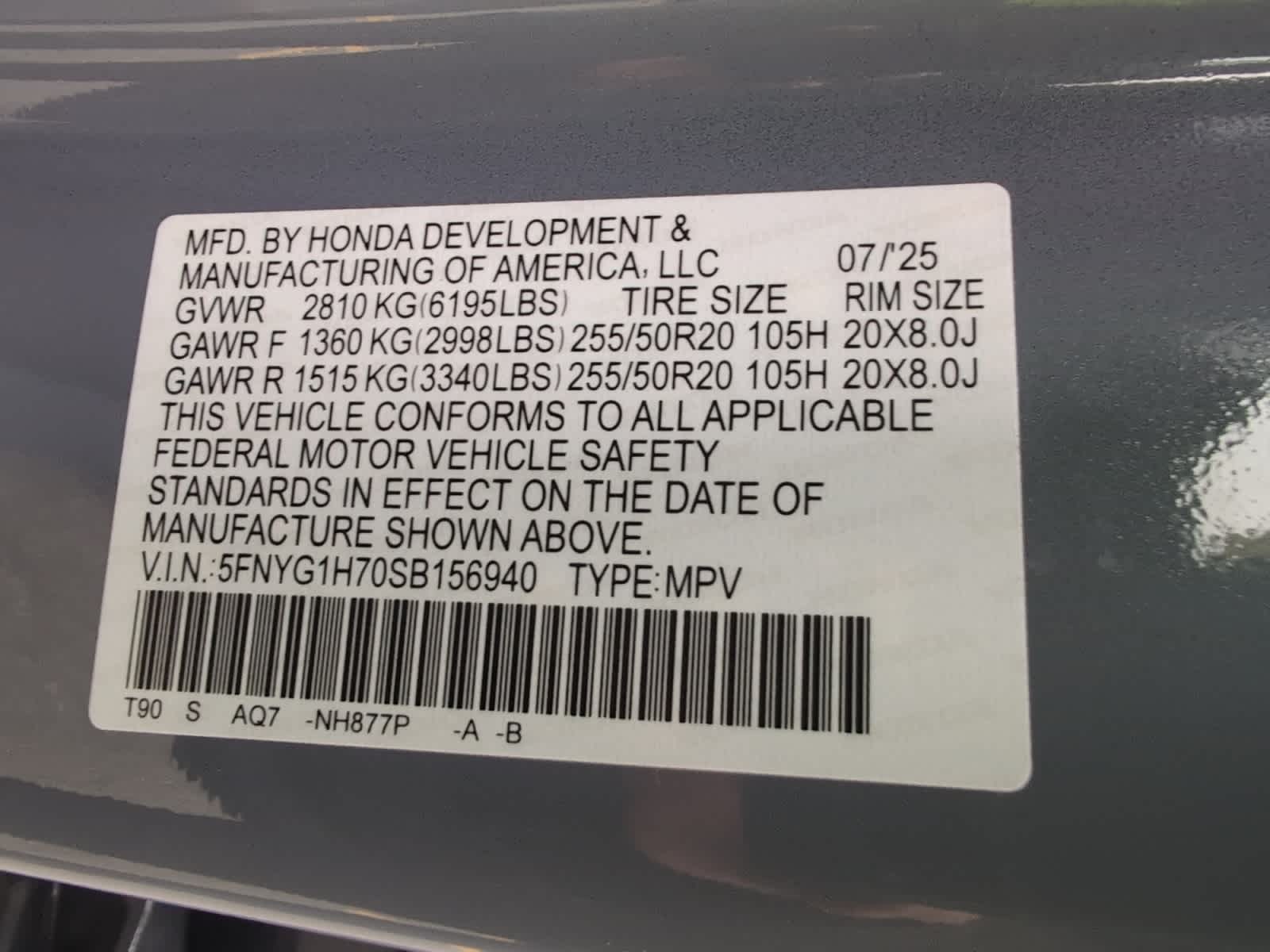 new 2025 Honda Pilot car, priced at $53,450