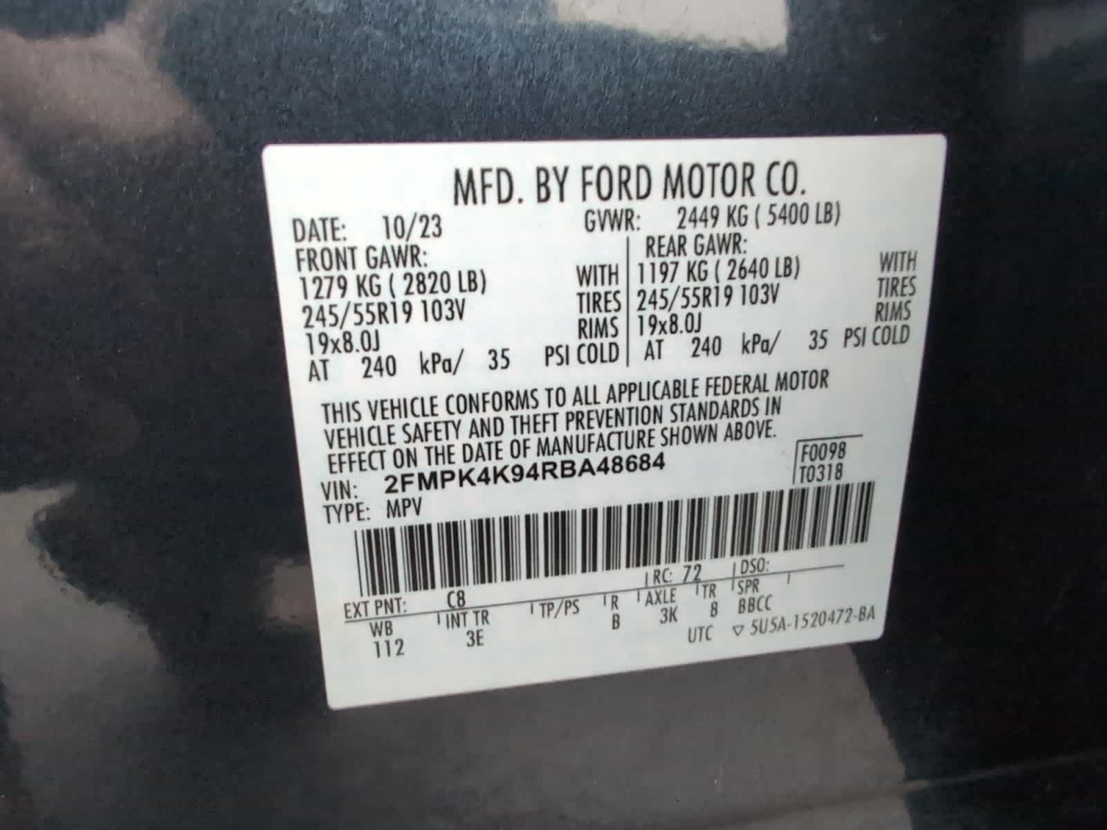 used 2024 Ford Edge car, priced at $23,898