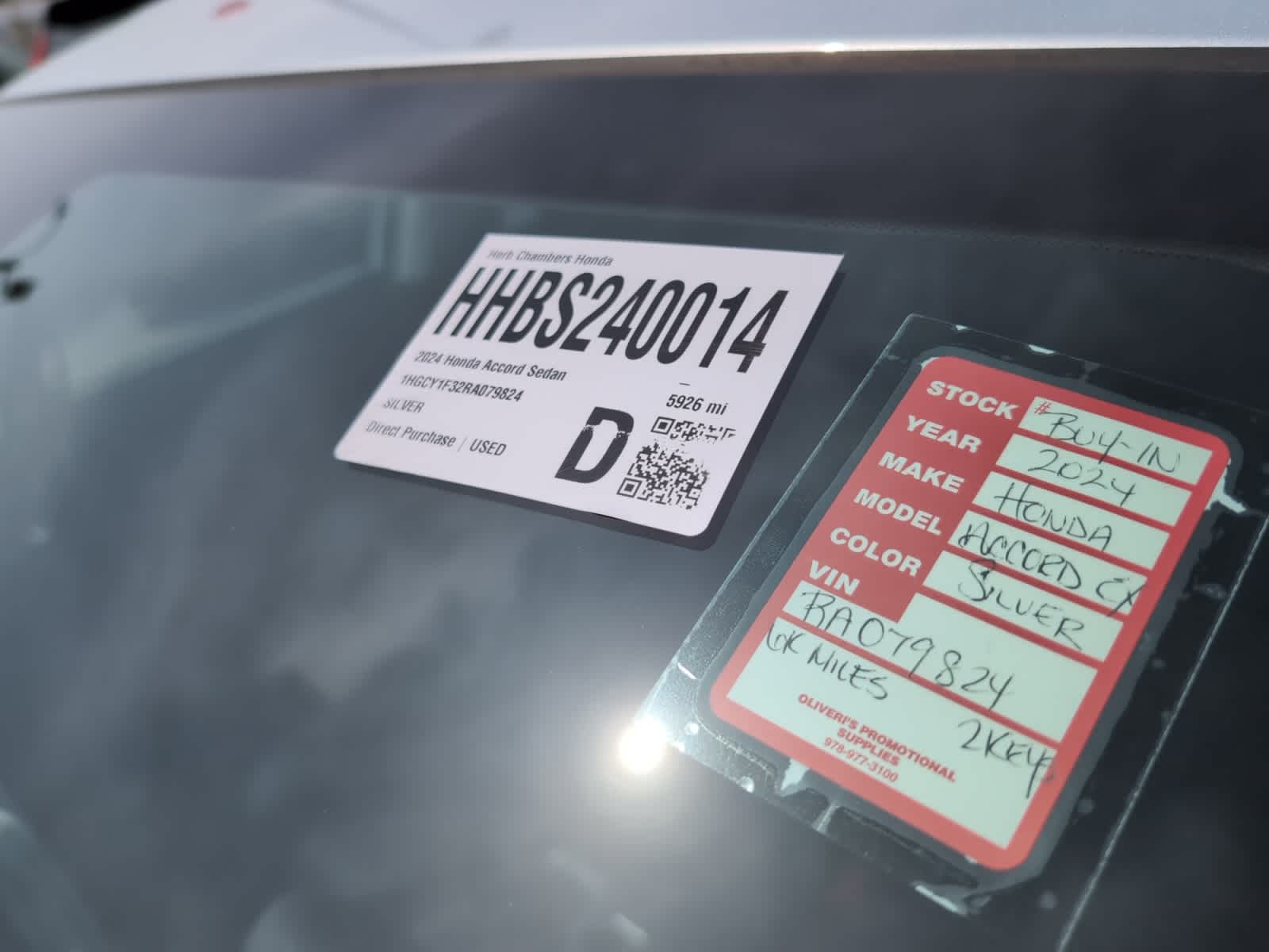 used 2024 Honda Accord car, priced at $26,060