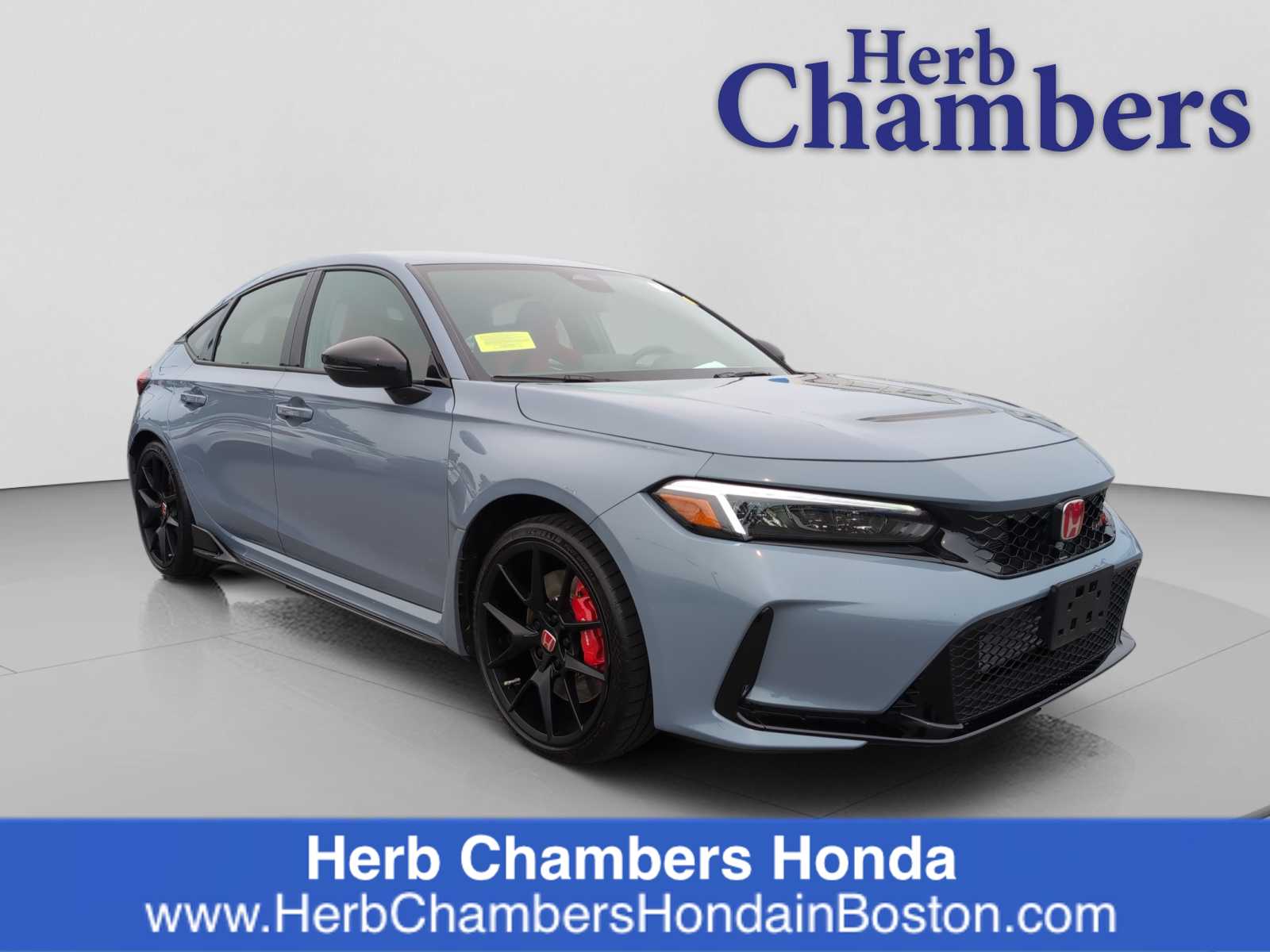 Sonic Gray Pearl 2025 Honda Civic Type R Hatchback Front-Wheel Drive Manual