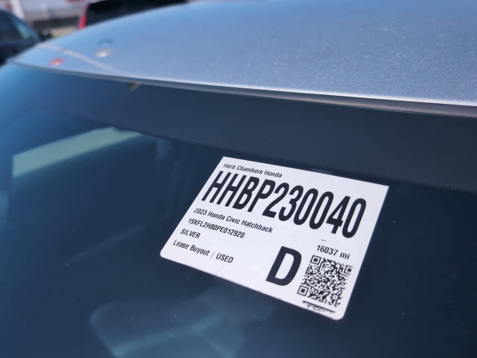 used 2023 Honda Civic car, priced at $24,619