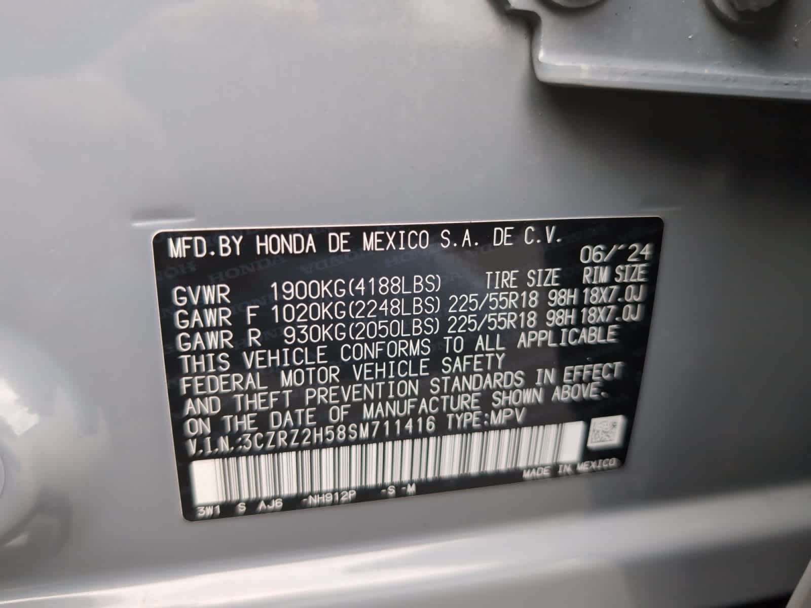 used 2025 Honda HR-V car, priced at $27,959