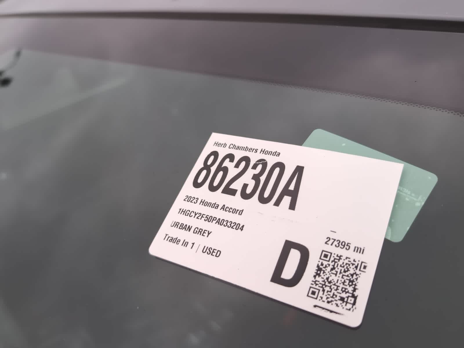 used 2023 Honda Accord Hybrid car, priced at $26,569