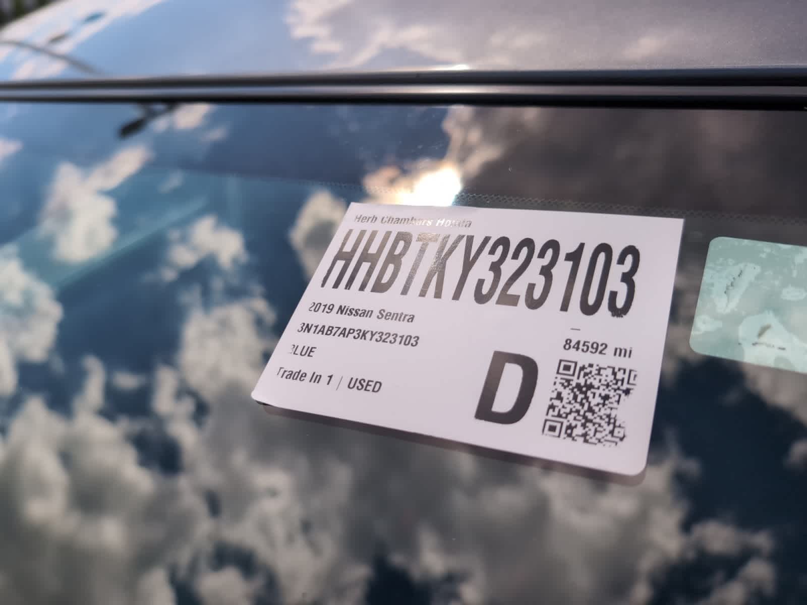 used 2019 Nissan Sentra car, priced at $9,497