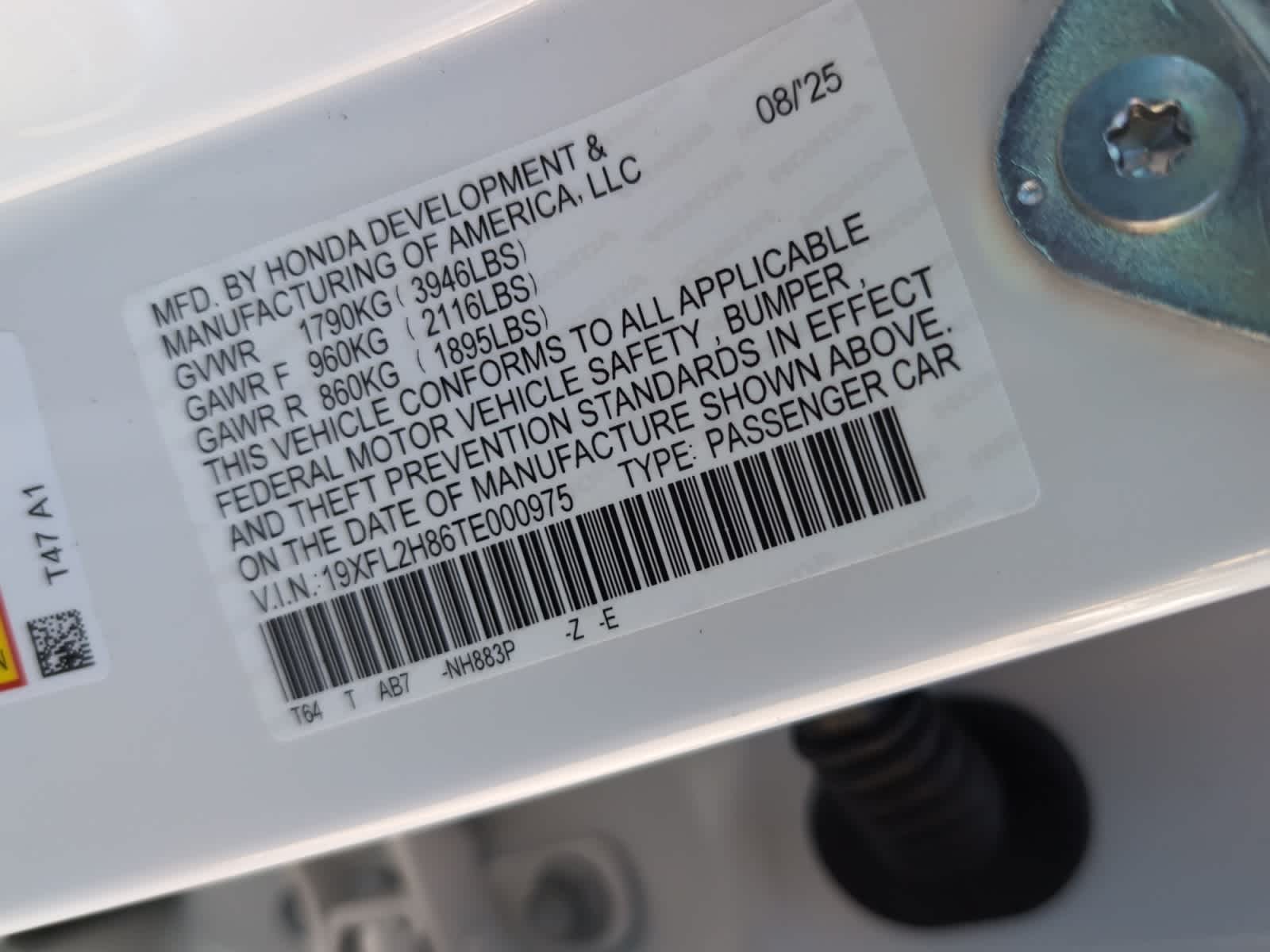 new 2026 Honda Civic car, priced at $29,445