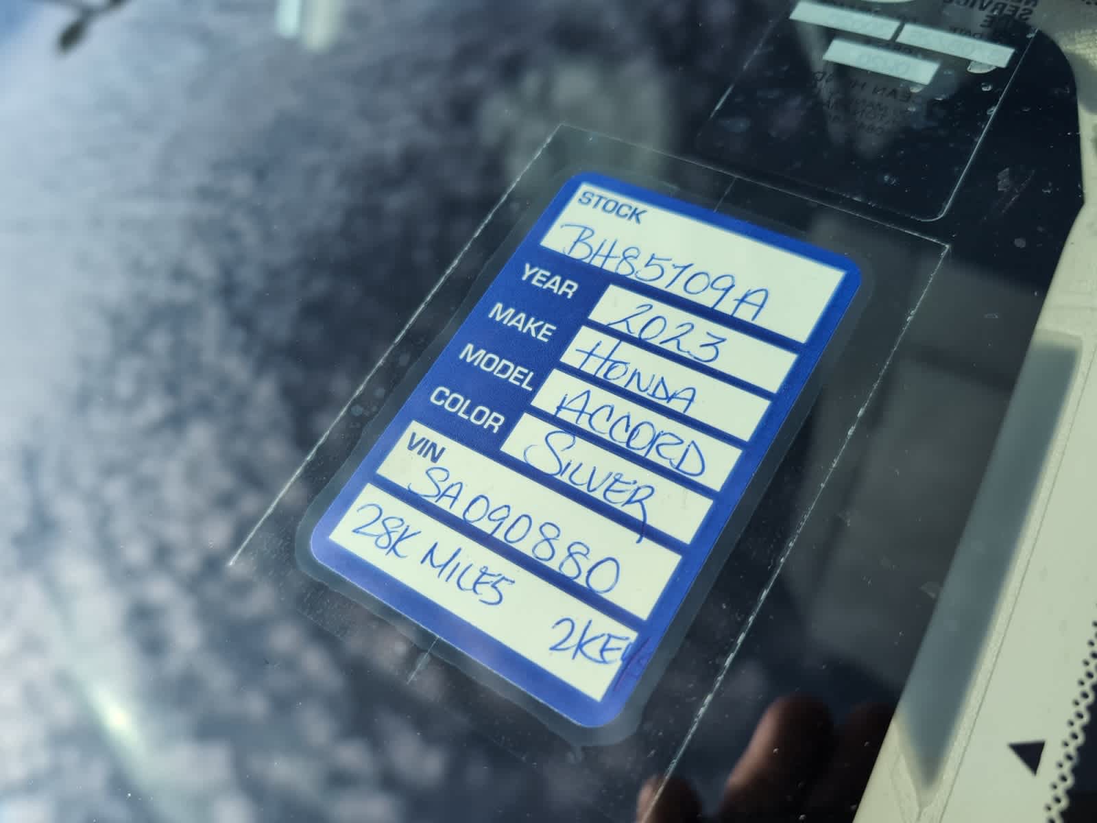 used 2023 Honda Accord car, priced at $24,498