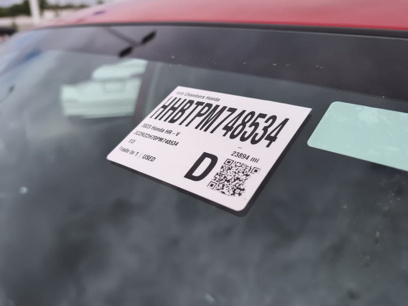 used 2023 Honda HR-V car, priced at $26,998