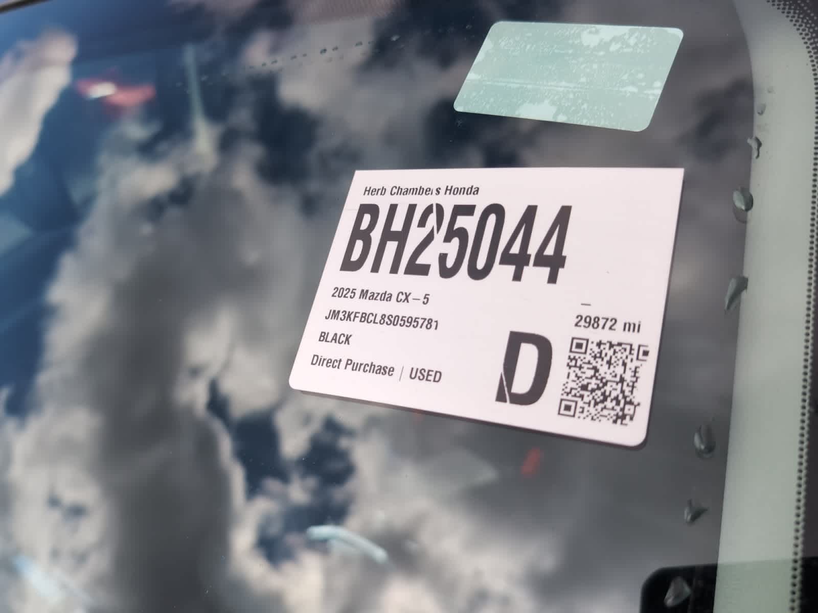 used 2025 Mazda CX-5 car