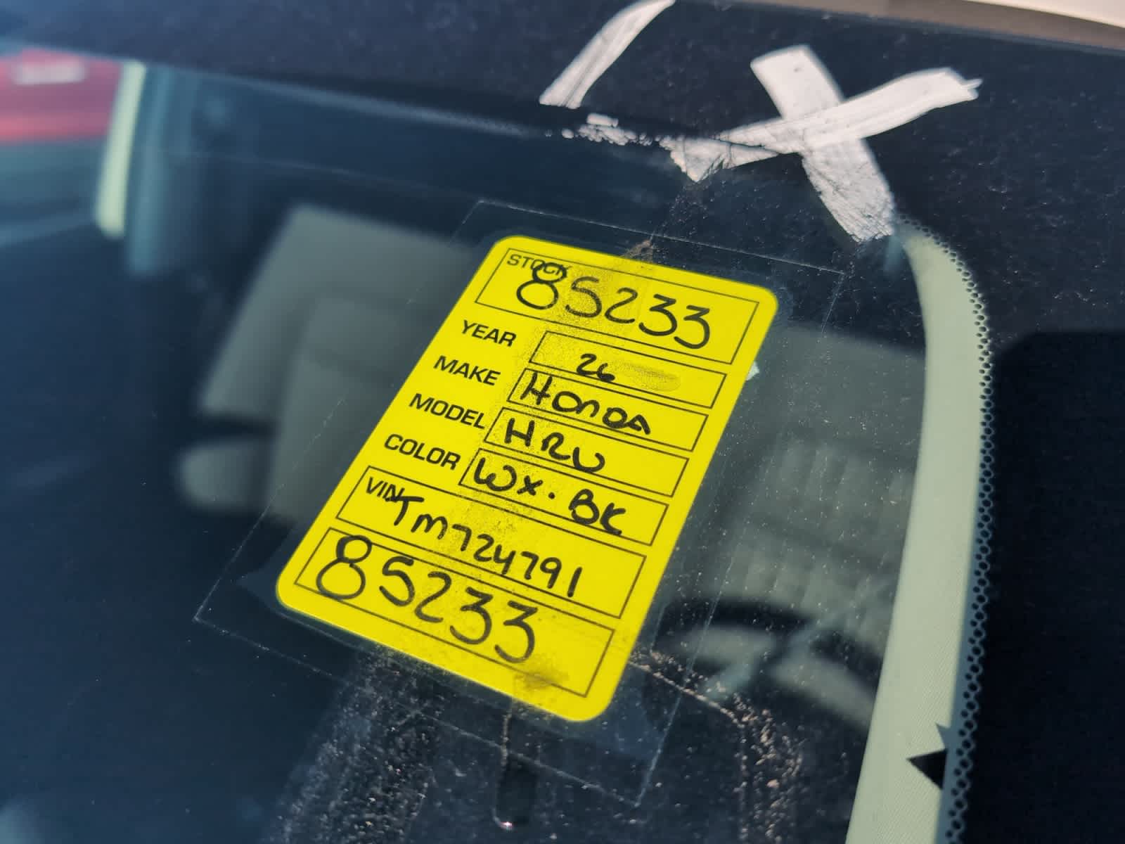 new 2026 Honda HR-V car, priced at $29,605