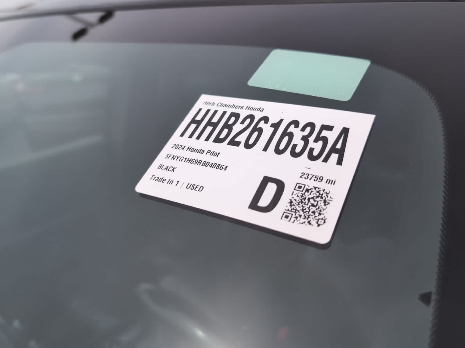 used 2024 Honda Pilot car, priced at $39,894