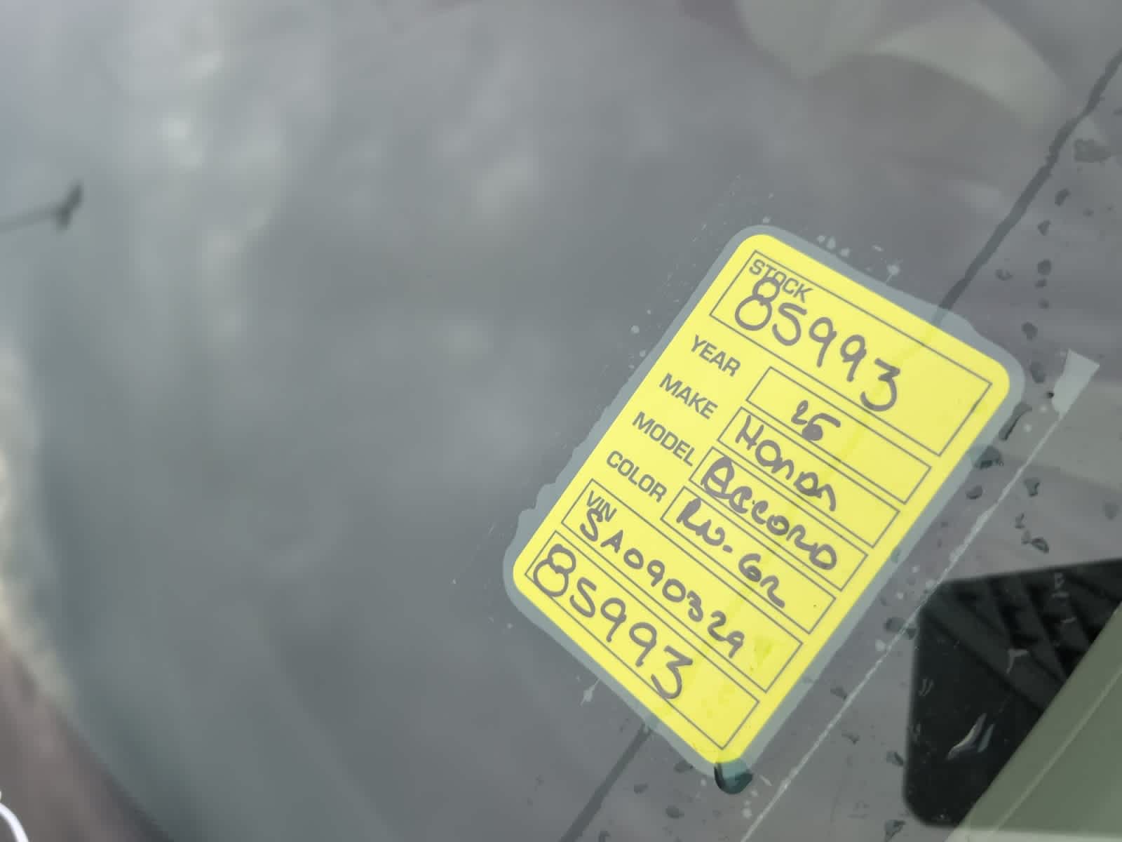 new 2025 Honda Accord car, priced at $29,945