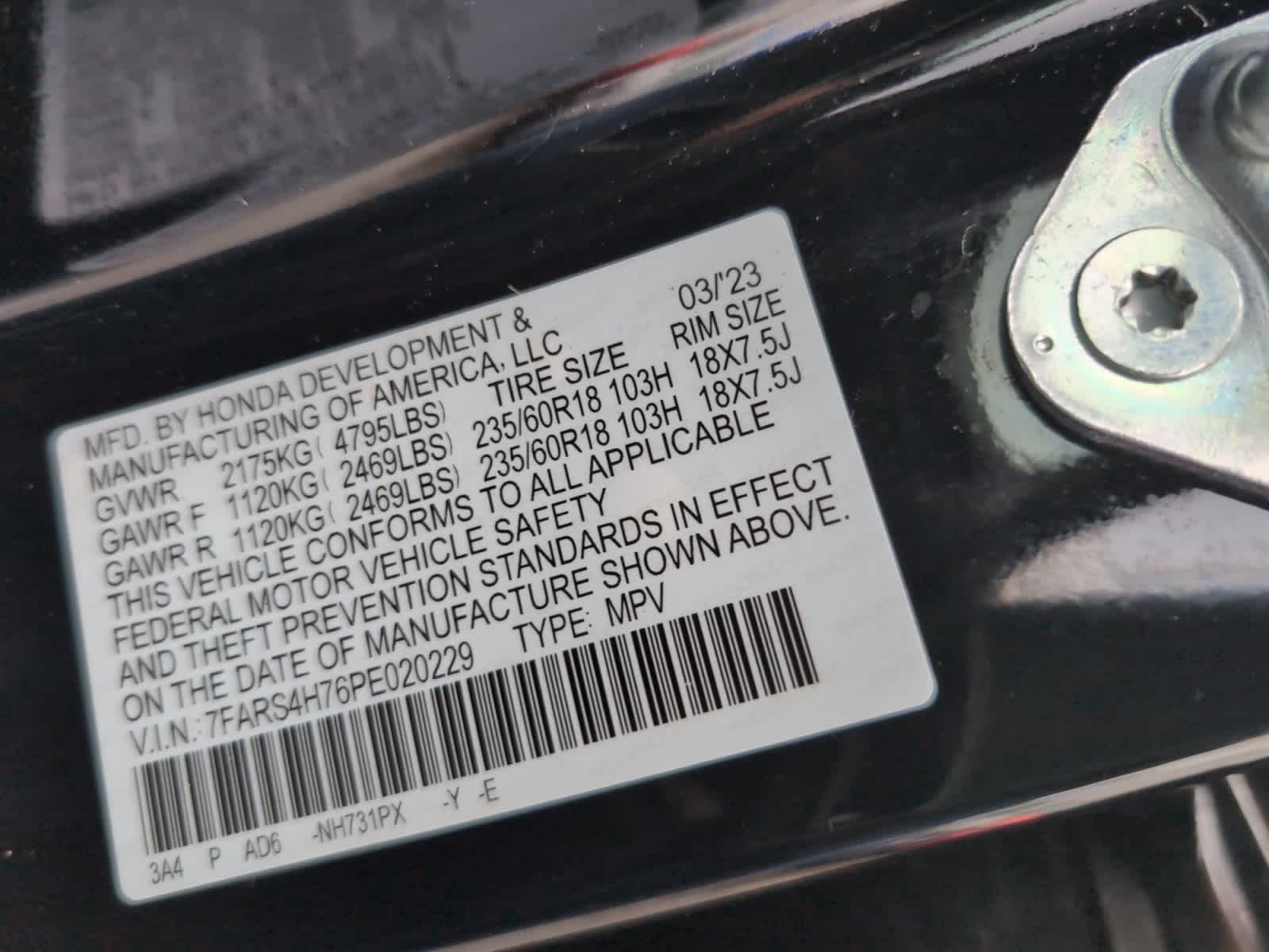 used 2023 Honda CR-V car, priced at $31,522