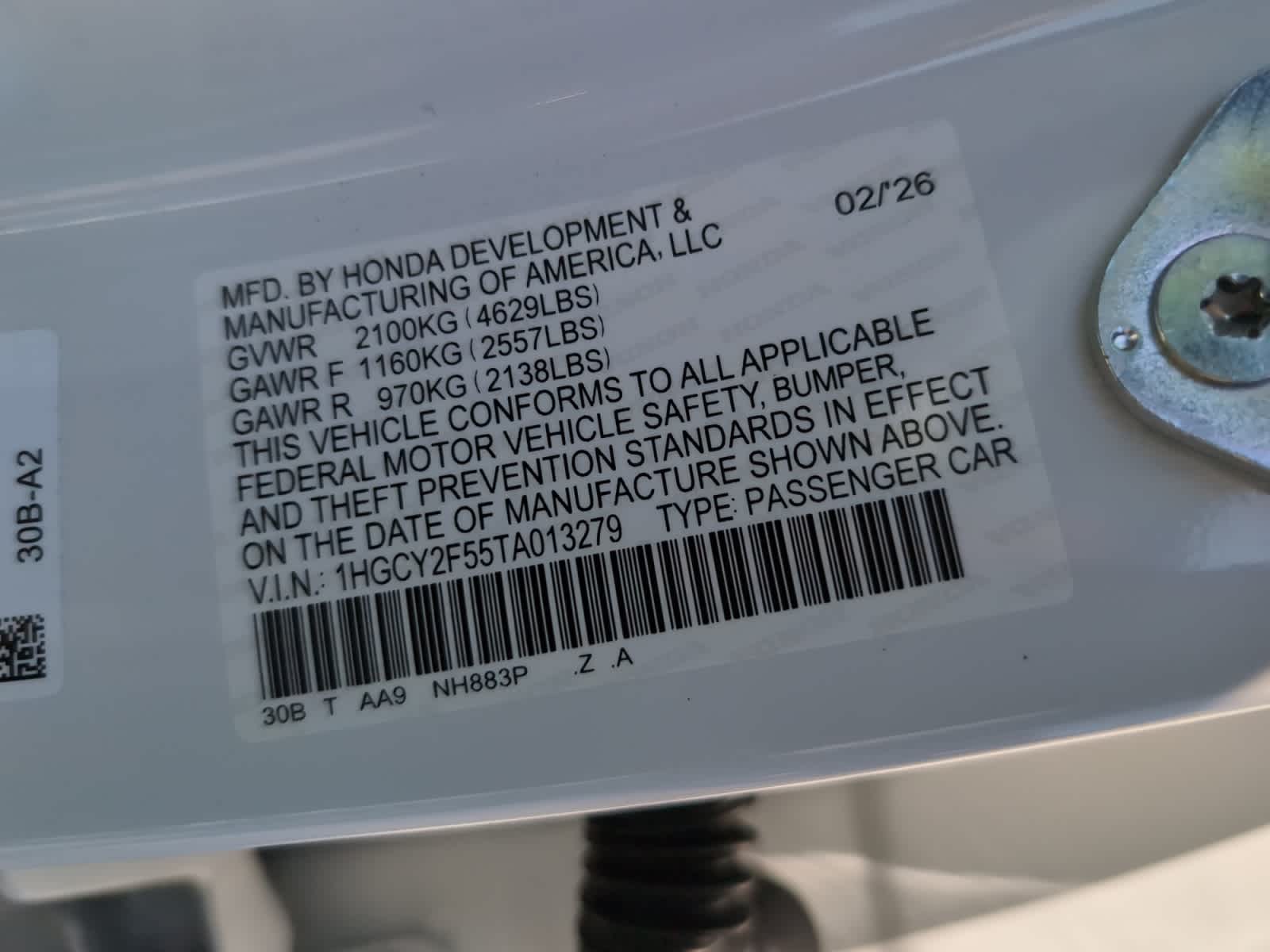 new 2026 Honda Accord Hybrid car, priced at $35,445