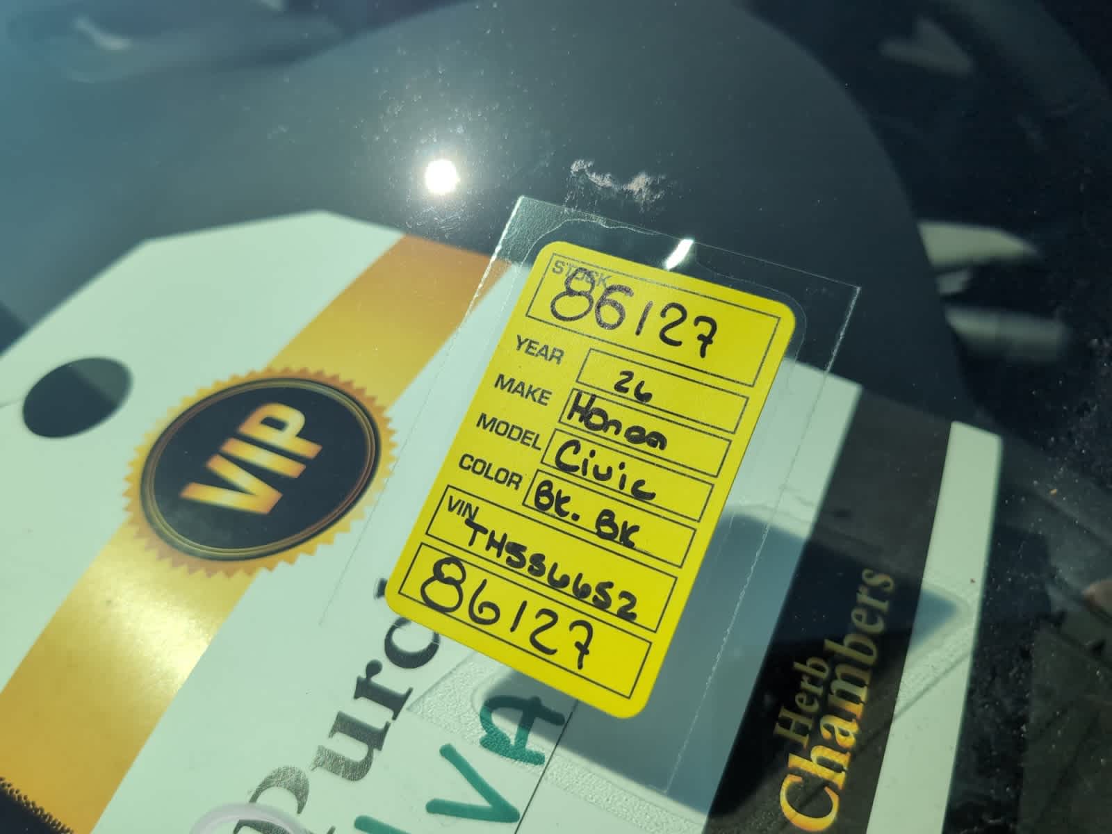 new 2026 Honda Civic car, priced at $27,890