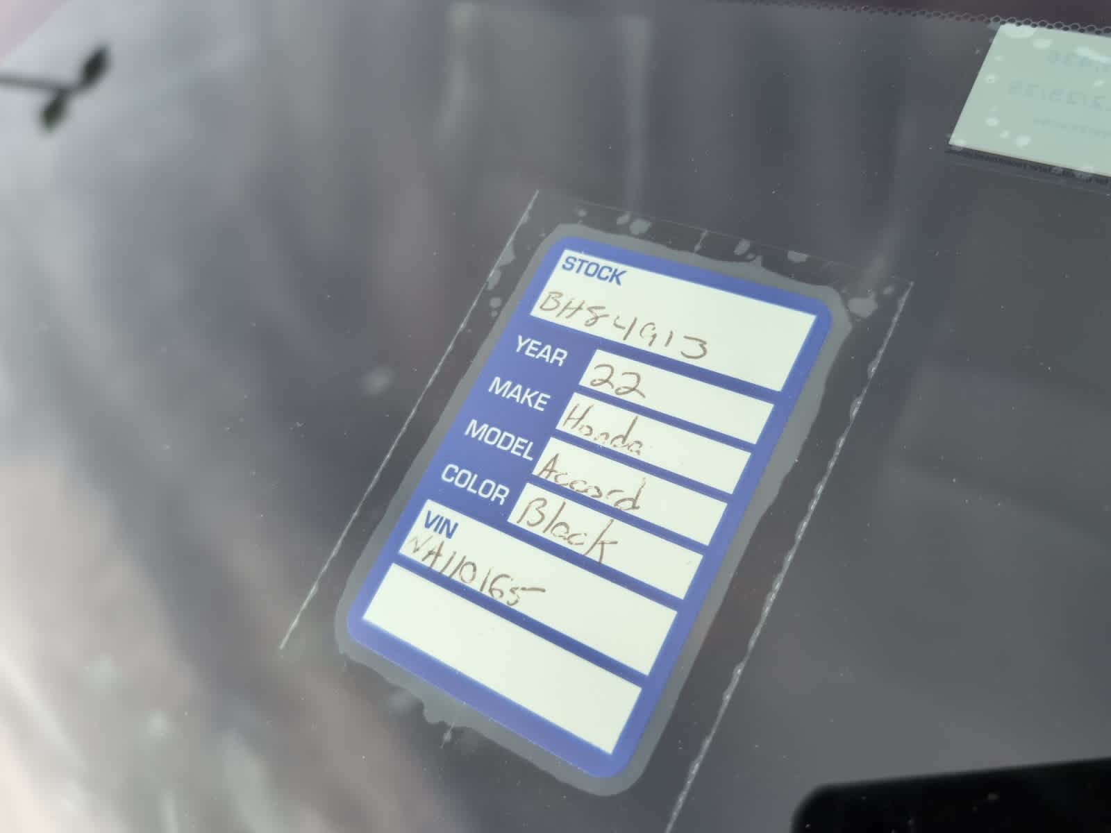 used 2022 Honda Accord car, priced at $21,998