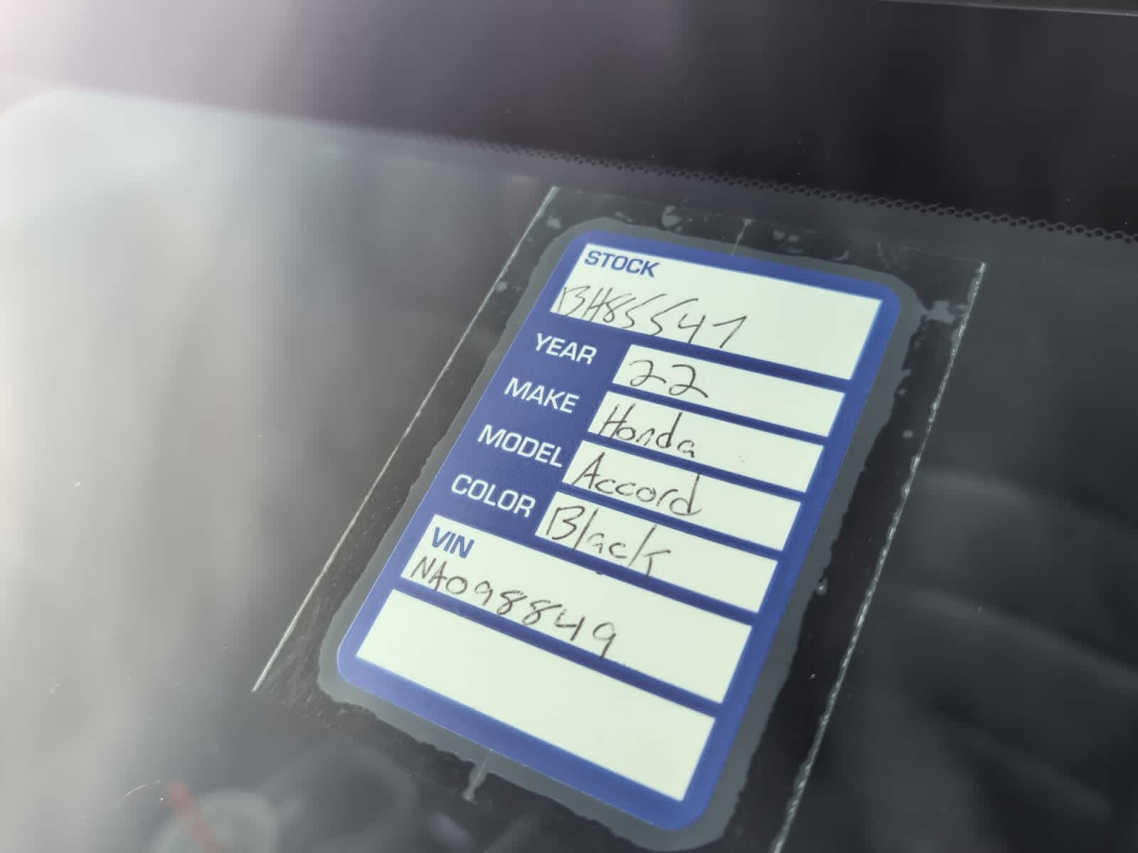 used 2022 Honda Accord car, priced at $25,648