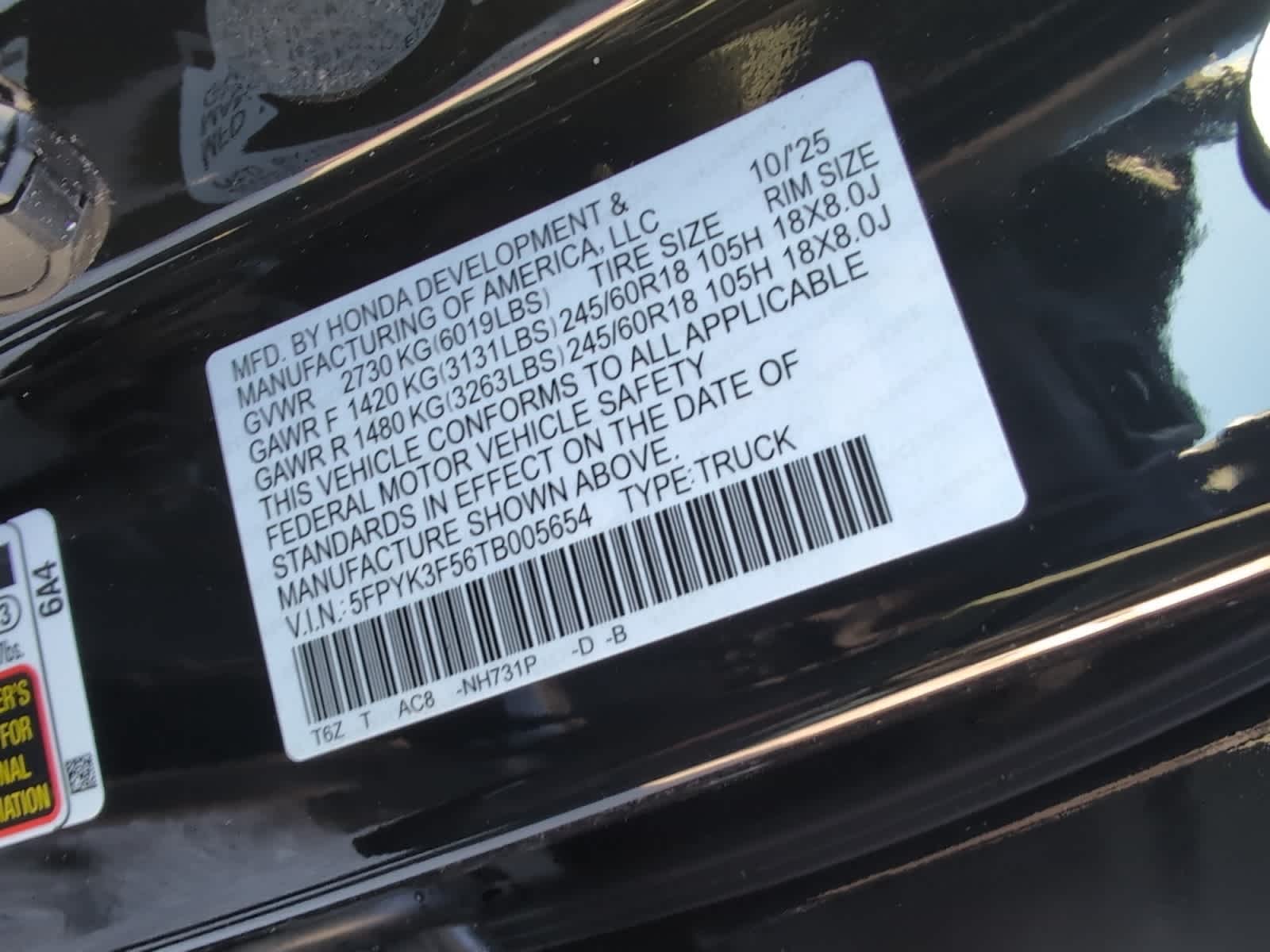 new 2026 Honda Ridgeline car, priced at $44,890