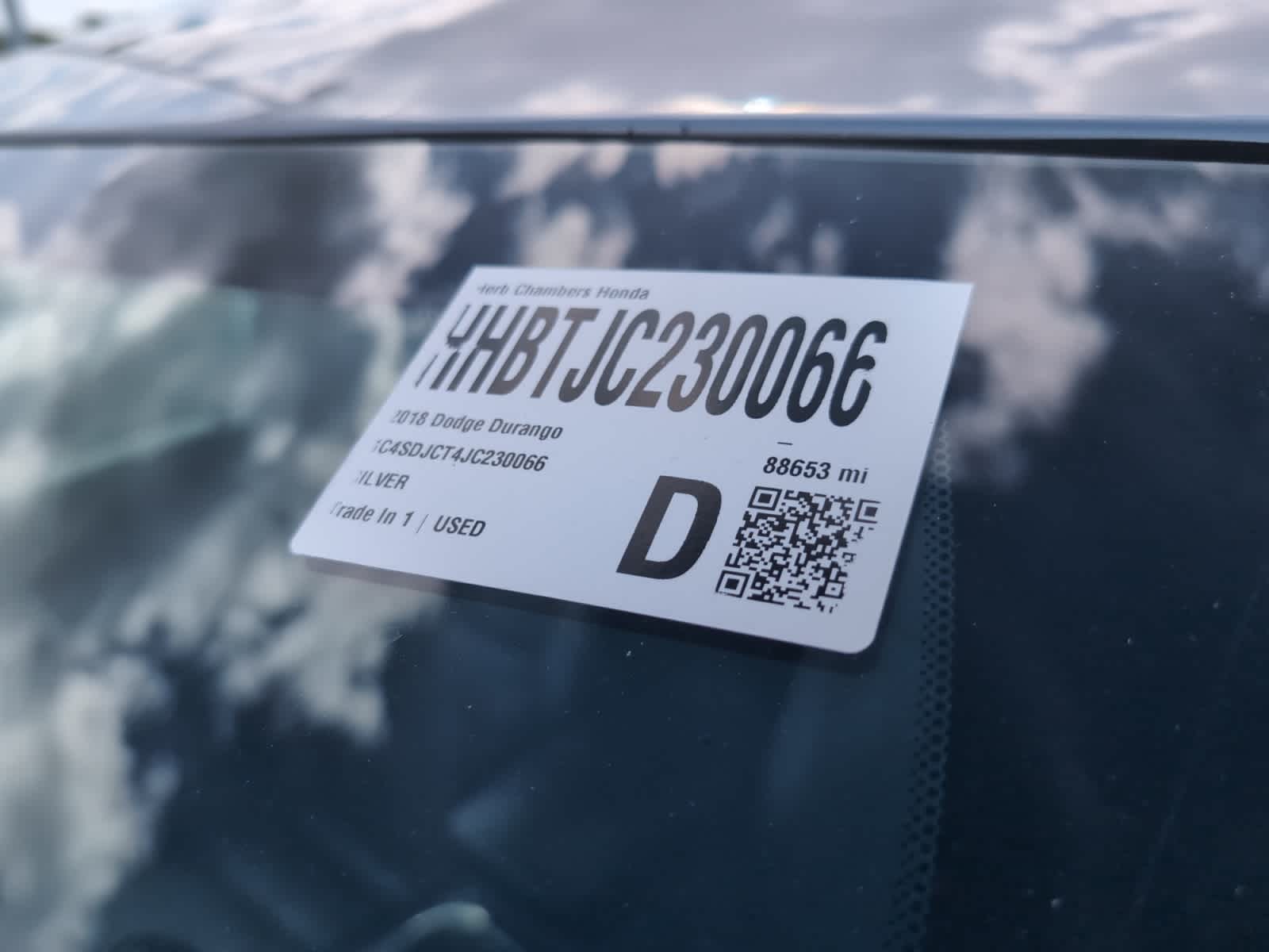 used 2018 Dodge Durango car, priced at $20,467