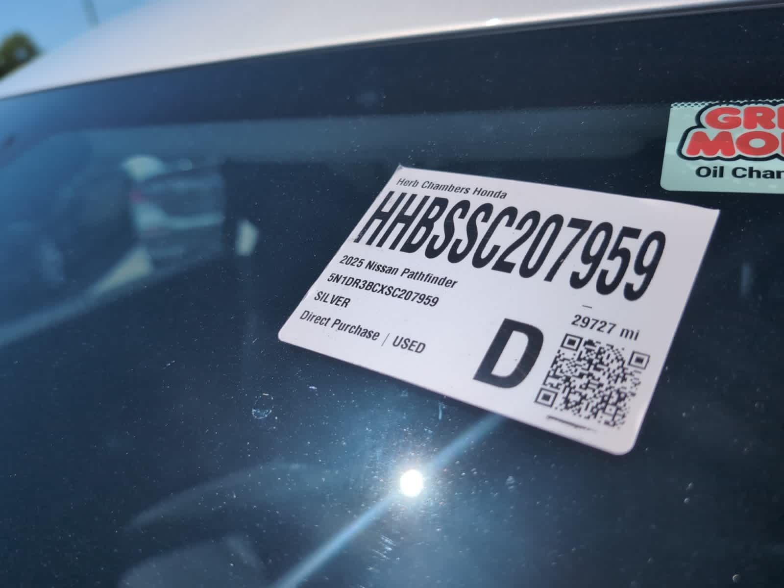 used 2025 Nissan Pathfinder car, priced at $33,298