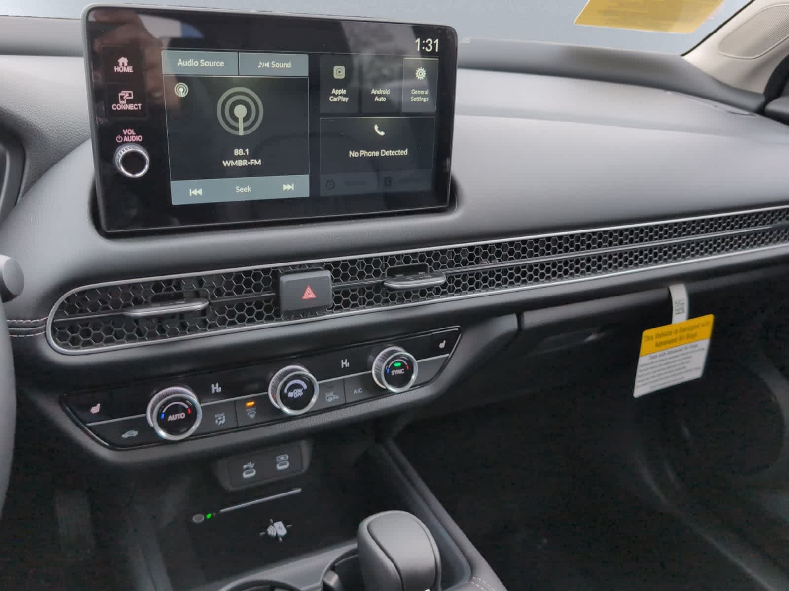 new 2026 Honda HR-V car, priced at $31,500