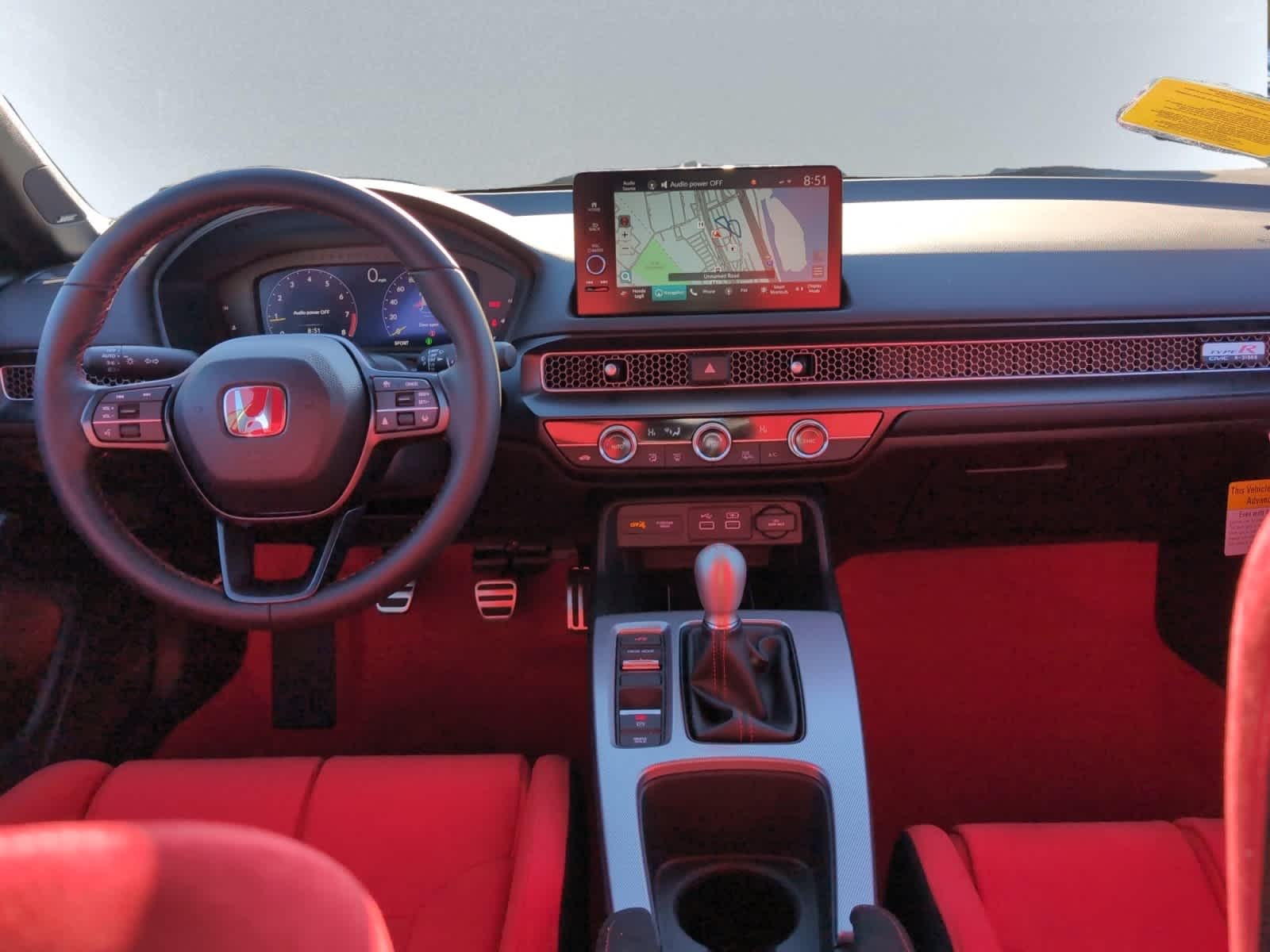 new 2025 Honda Civic Type R car, priced at $47,545