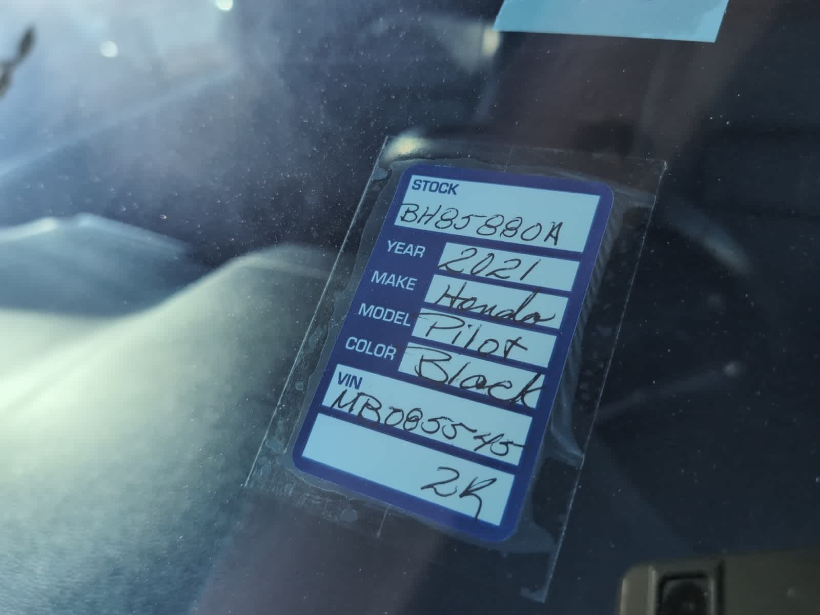 used 2021 Honda Pilot car, priced at $24,498