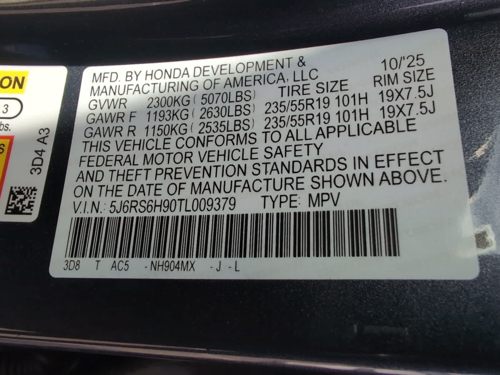 new 2026 Honda CR-V Hybrid car, priced at $43,700