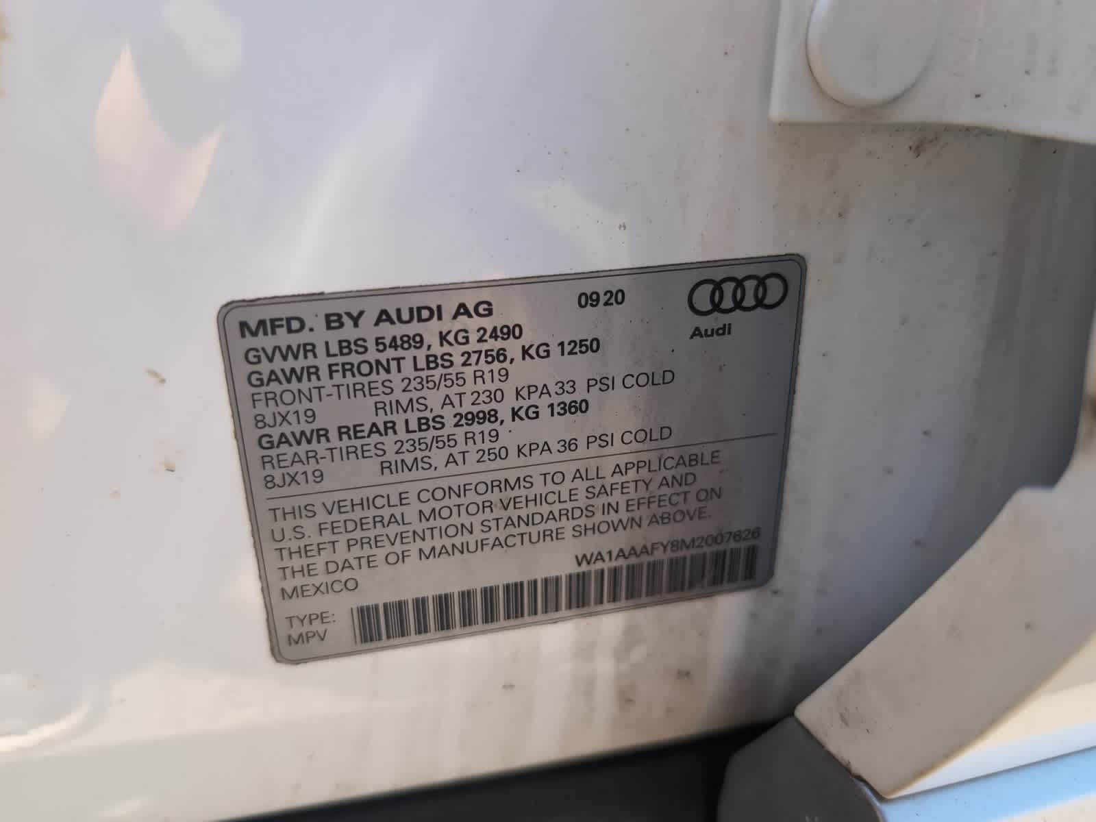 used 2021 Audi Q5 car, priced at $19,473