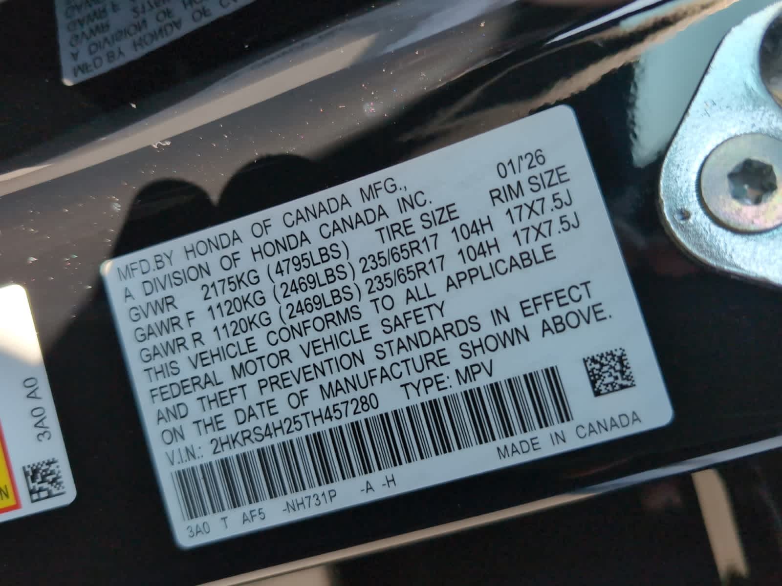 new 2026 Honda CR-V car