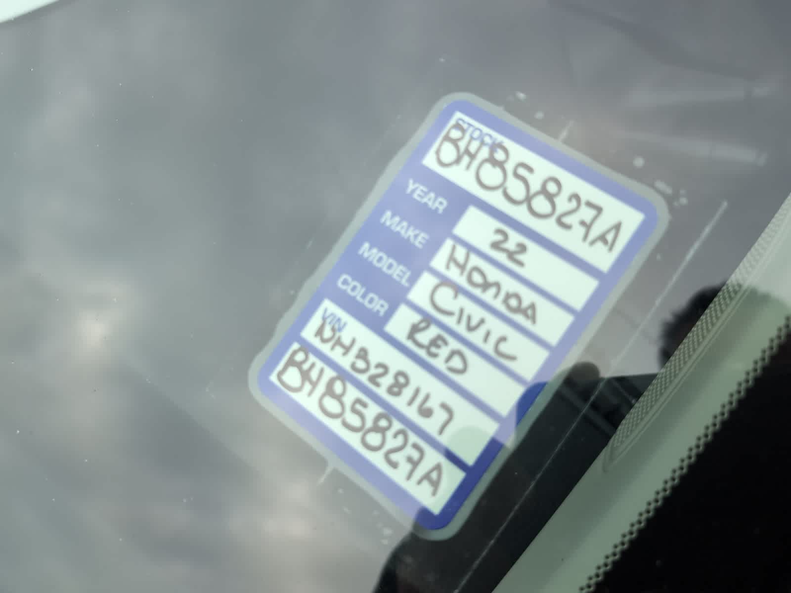 used 2022 Honda Civic car, priced at $21,902