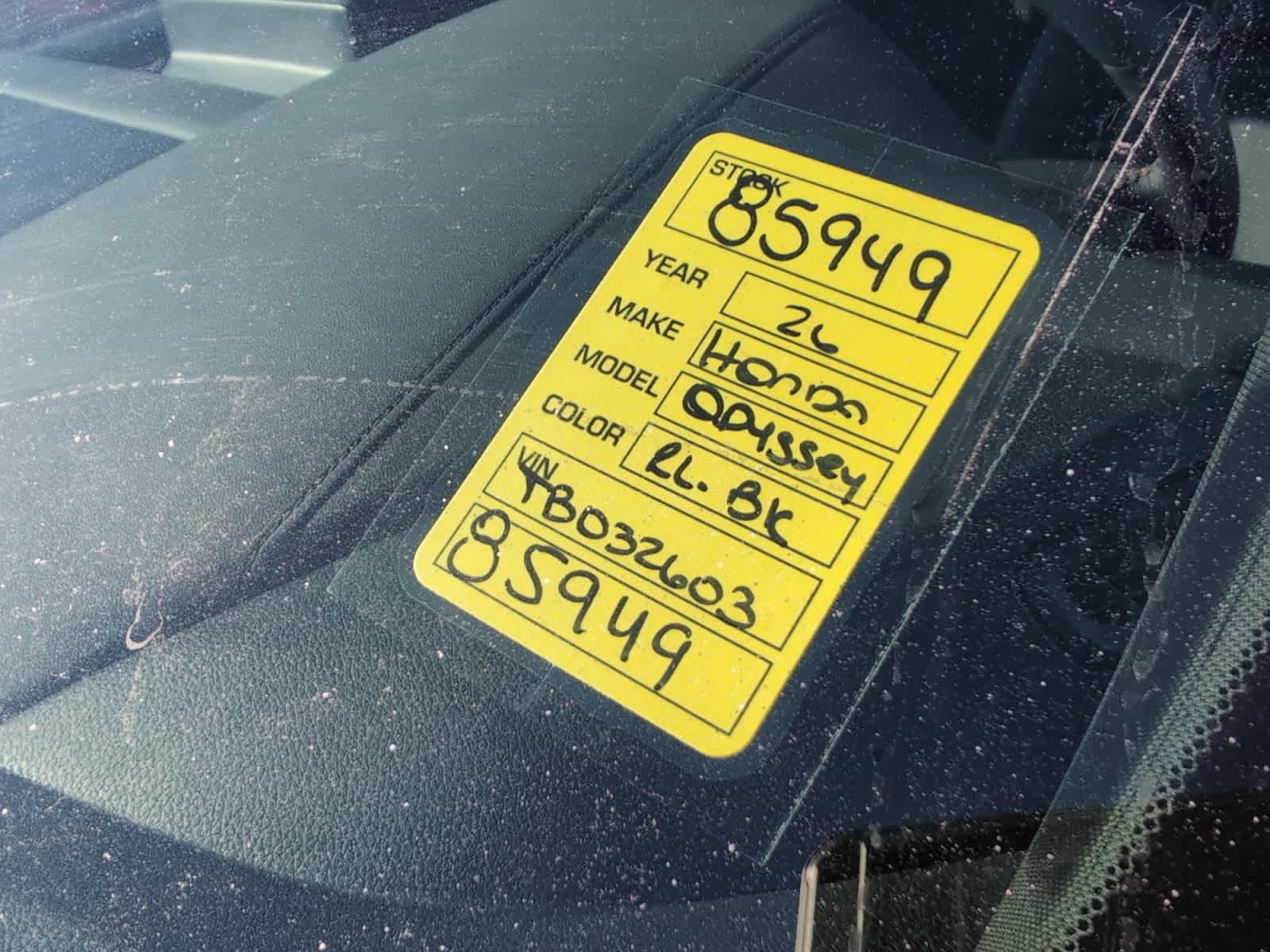 new 2026 Honda Odyssey car, priced at $45,845