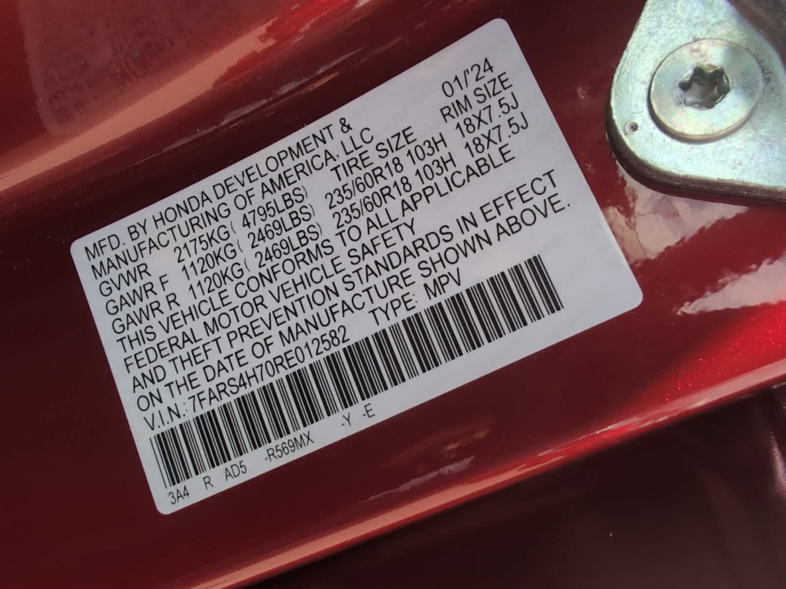 used 2024 Honda CR-V car, priced at $32,998