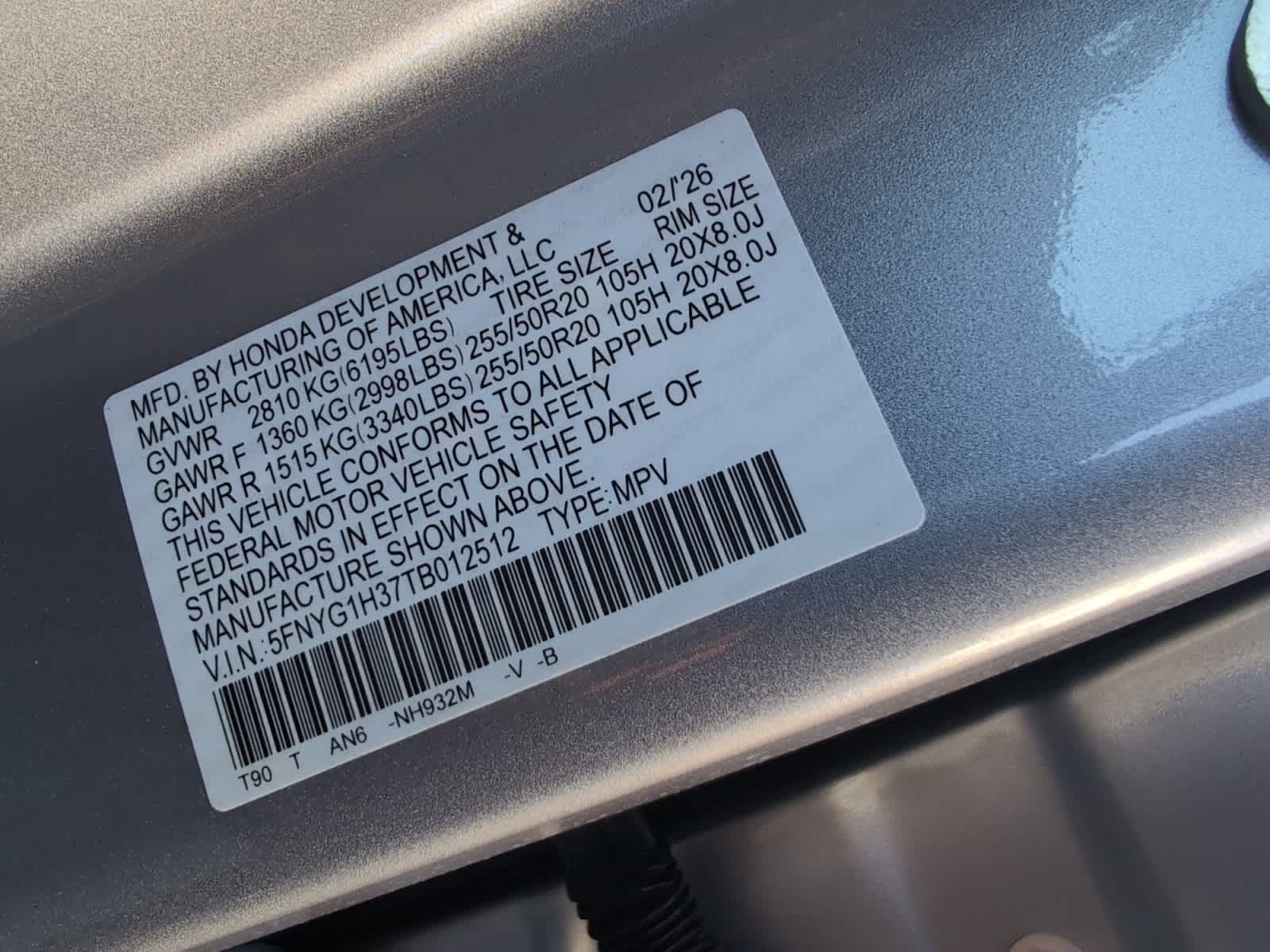 new 2026 Honda Pilot car, priced at $45,790