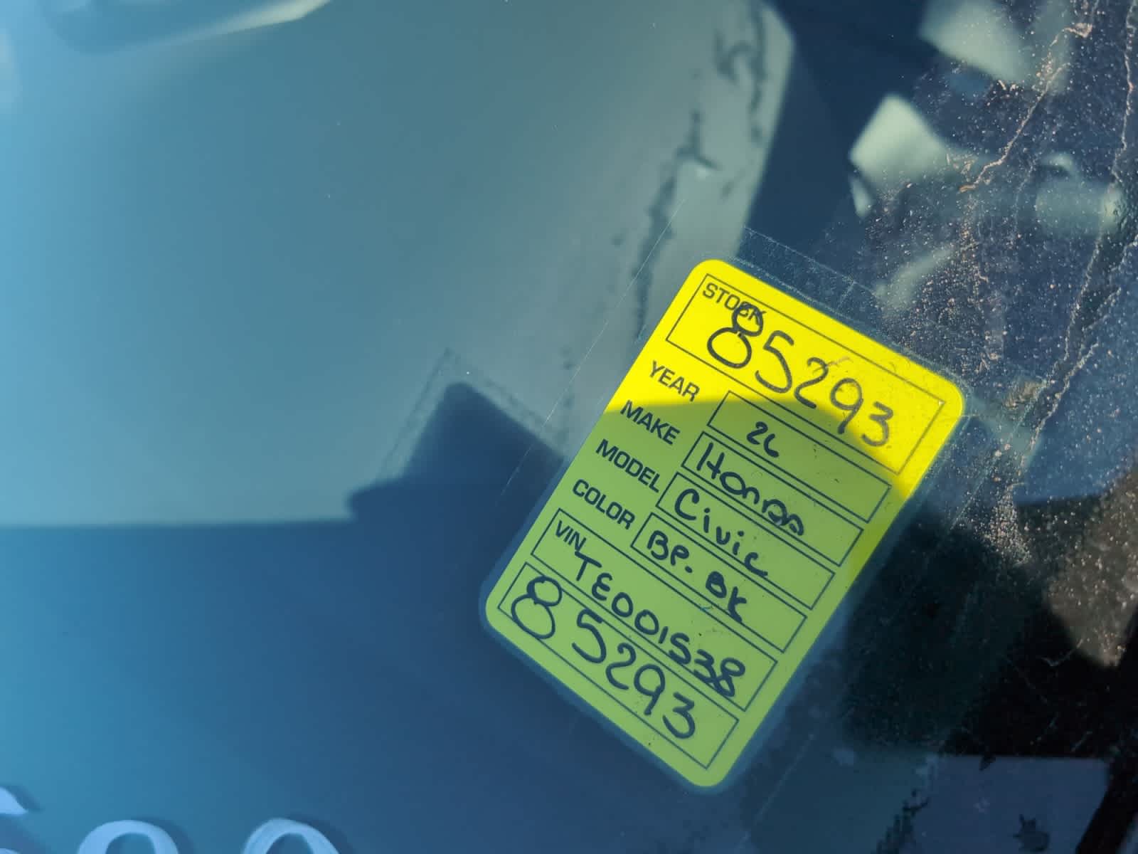 new 2026 Honda Civic car, priced at $29,445