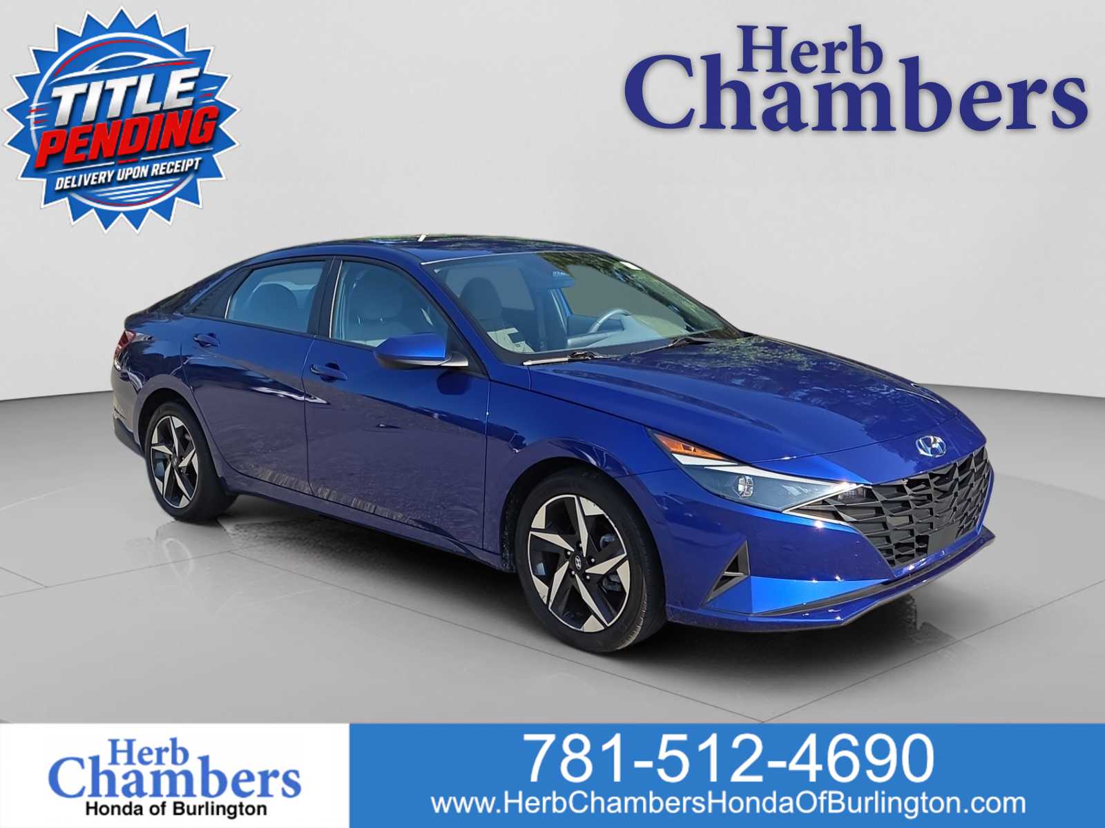 Intense Blue 2023 Hyundai Elantra Sedan Front-Wheel Drive Continuously Variable Transmission
