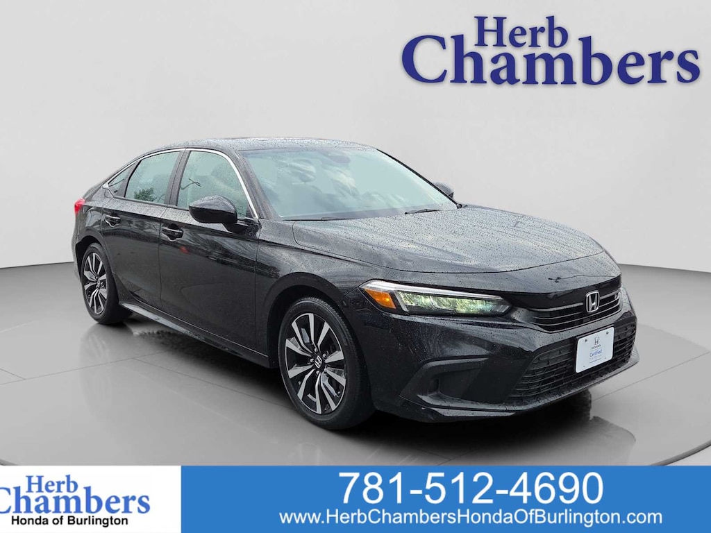 Certified 2023 Honda Civic EX w/BSI Sedan