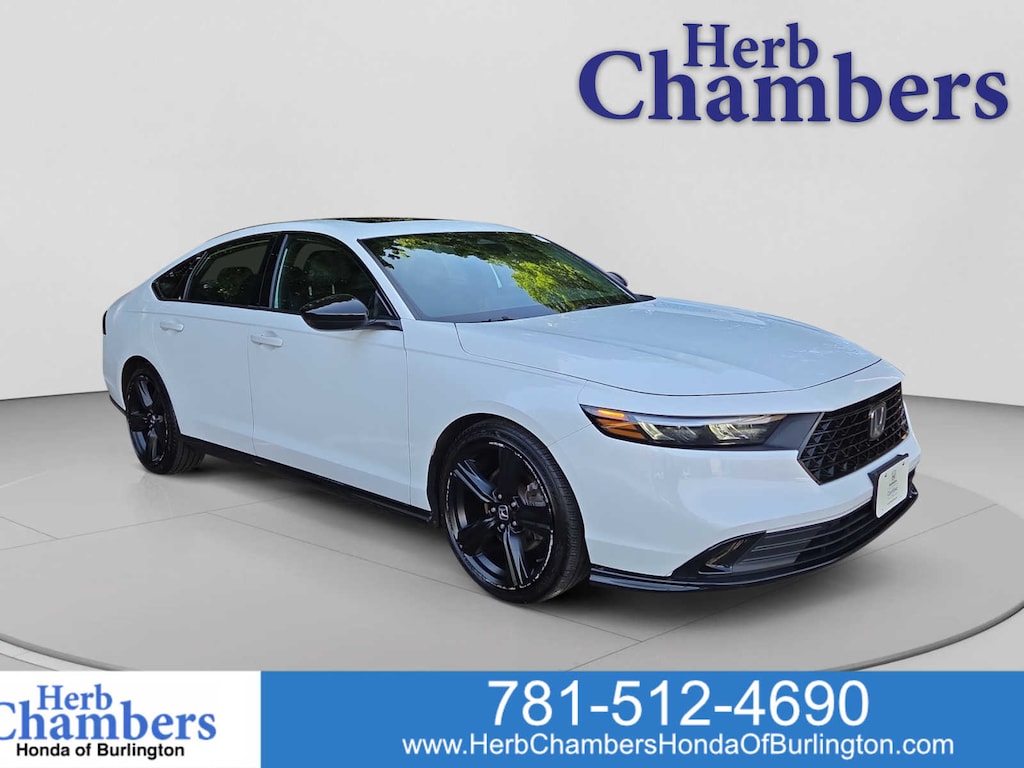 Certified 2024 Honda Accord Hybrid Sport-L Sedan