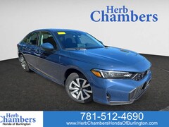 New 2026 Honda Civic LX Sedan Burlington, MA