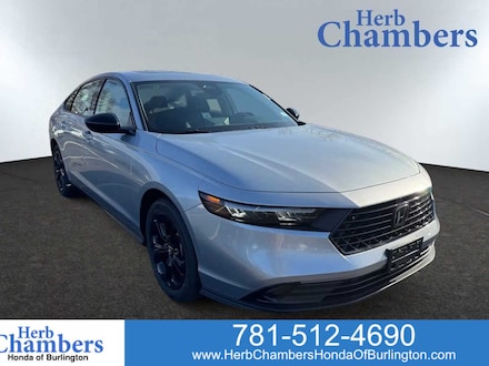 Featured New 2025 Honda Accord SE Sedan for sale near you in Burlington, MA
