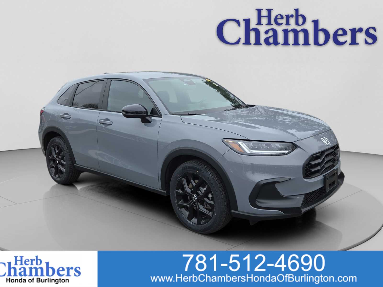 Urban Gray Pearl 2023 Honda HR-V Sport AWD SUV / Crossover All-Wheel Drive Continuously Variable Transmission