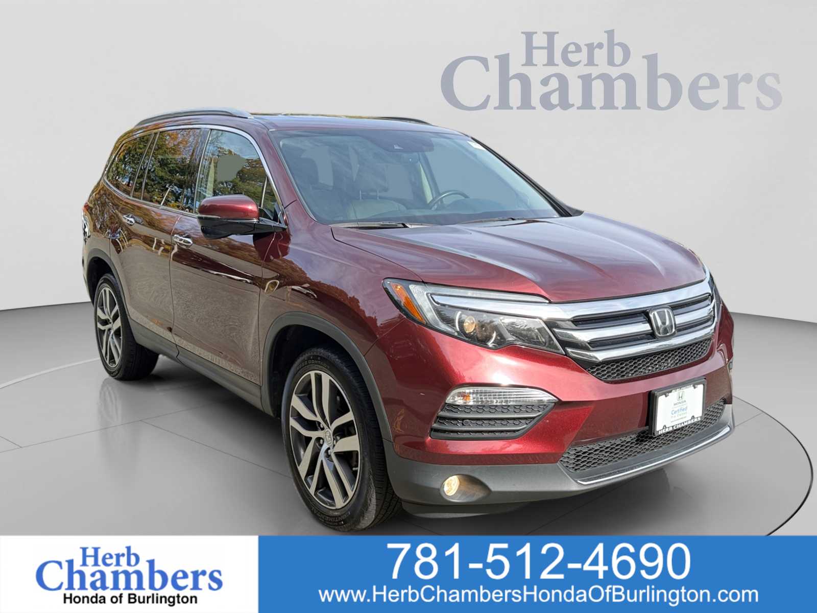 Certified 2018 Honda Pilot Touring AWD SUV