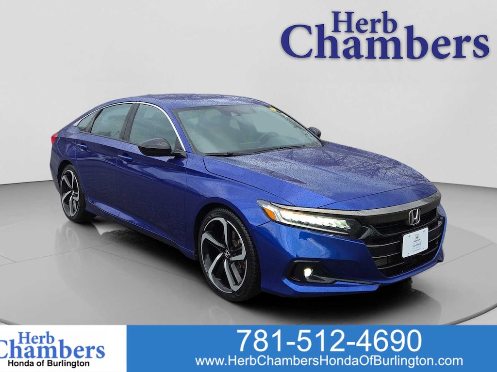 Certified 2022 Honda Accord Sport 1.5T Sedan