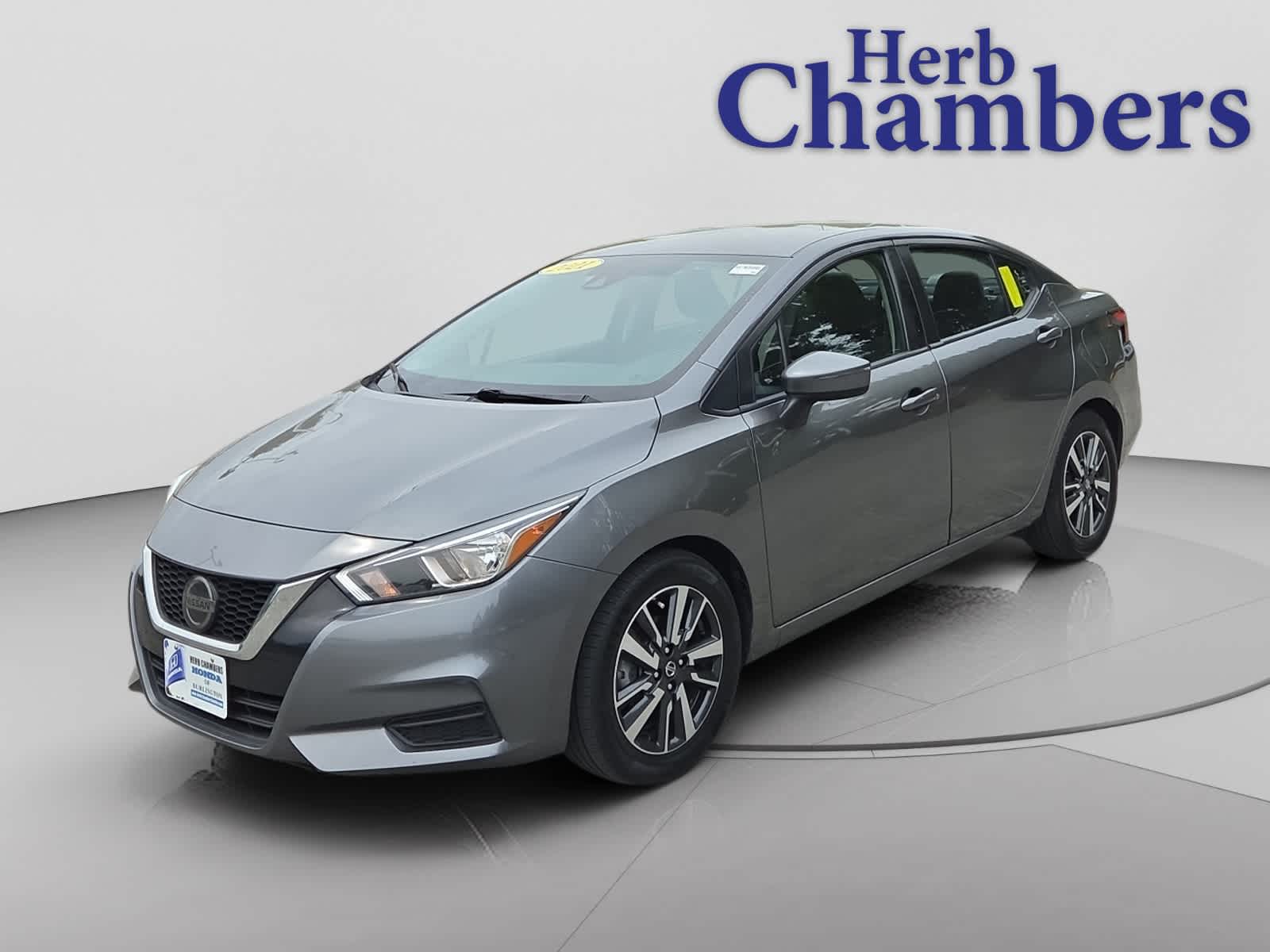 used 2021 Nissan Versa car, priced at $12,298