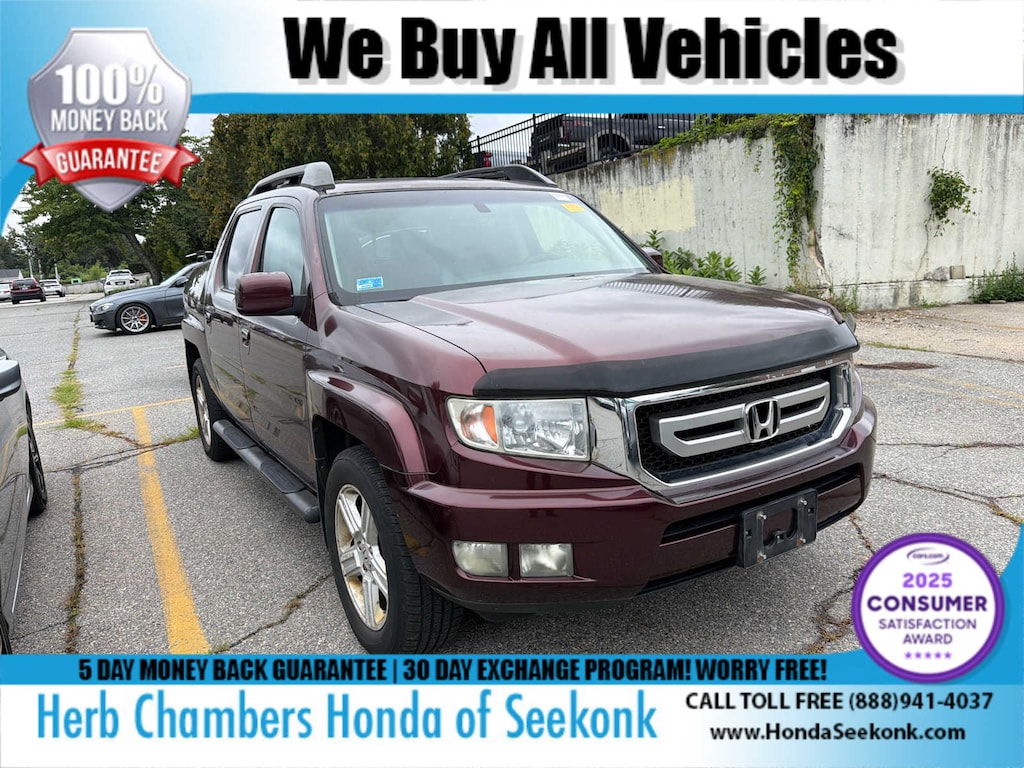 Used 2009 Honda Ridgeline RTL w/Leather Truck Crew Cab