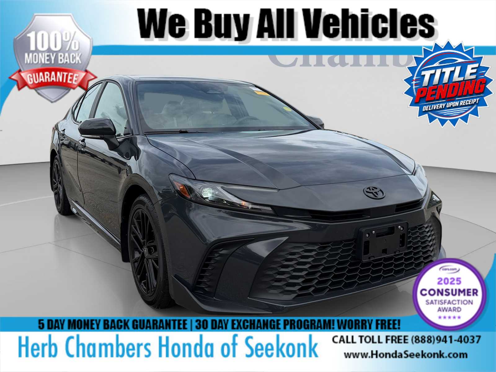 Underground 2025 Toyota Camry Sedan All-Wheel Drive Continuously Variable Transmission