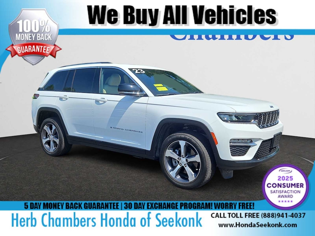Used 2023 Jeep Grand Cherokee 4xe Base SUV